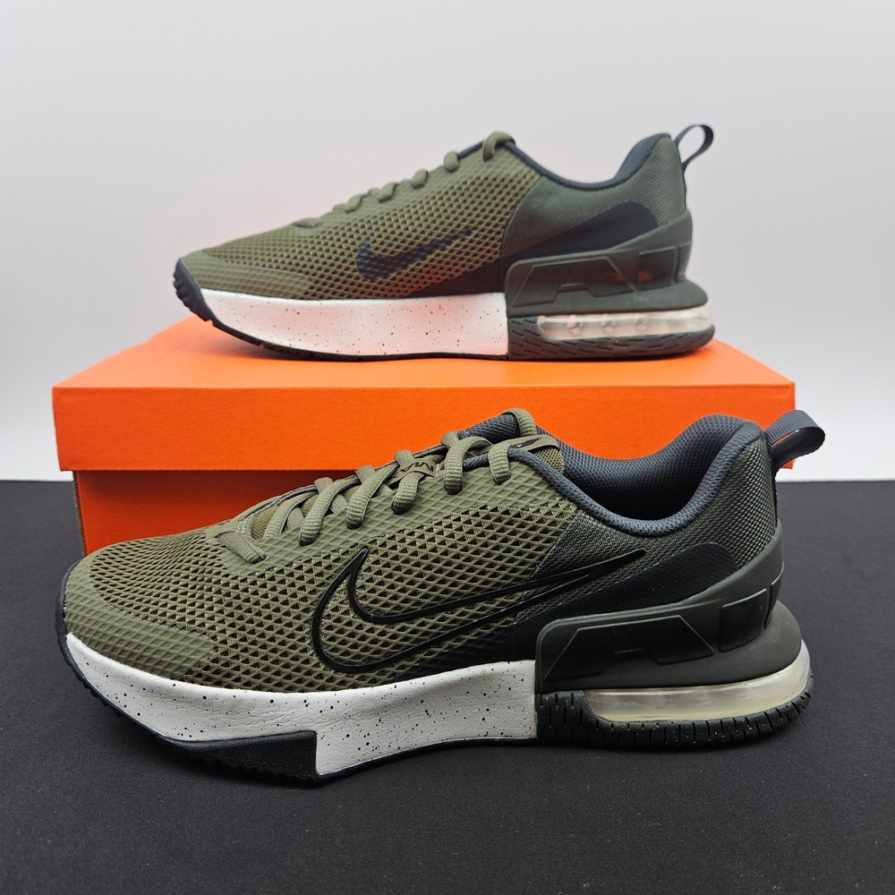 Nike Air Max Alpha Trainer 6 Mens Sz 11 Medium Olive Black Shoes FQ1833-200 New